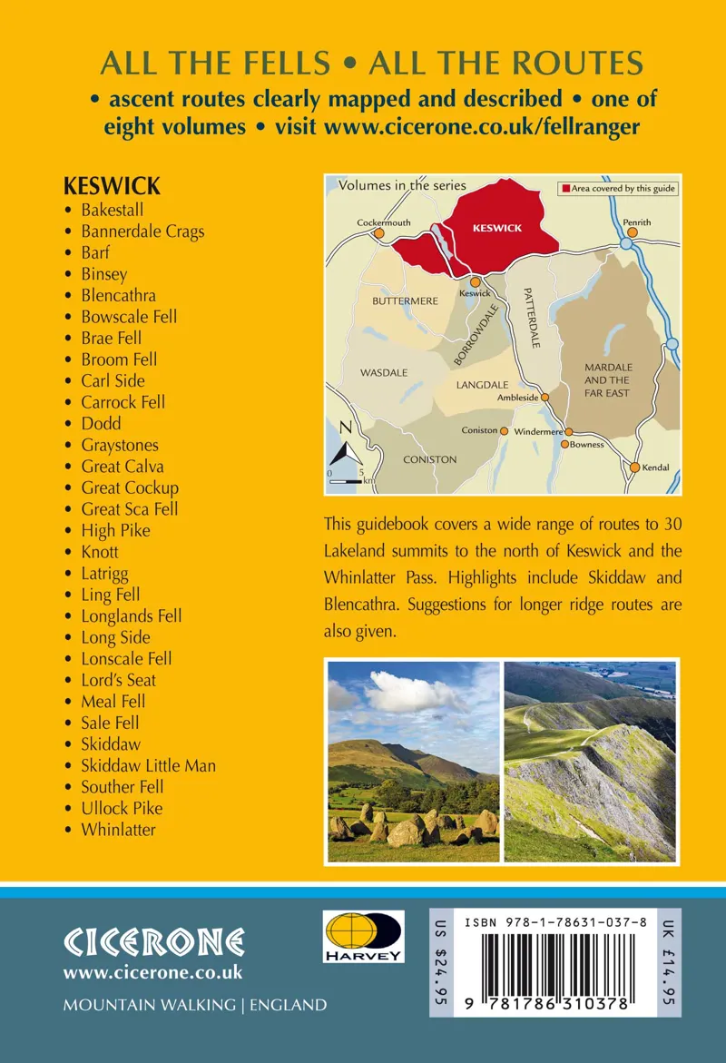 Cicerone - Walking The Lake District Fells - Keswick - Mark Richards-1